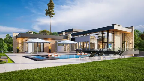 6 otaqlı həyət evi, 380 m²